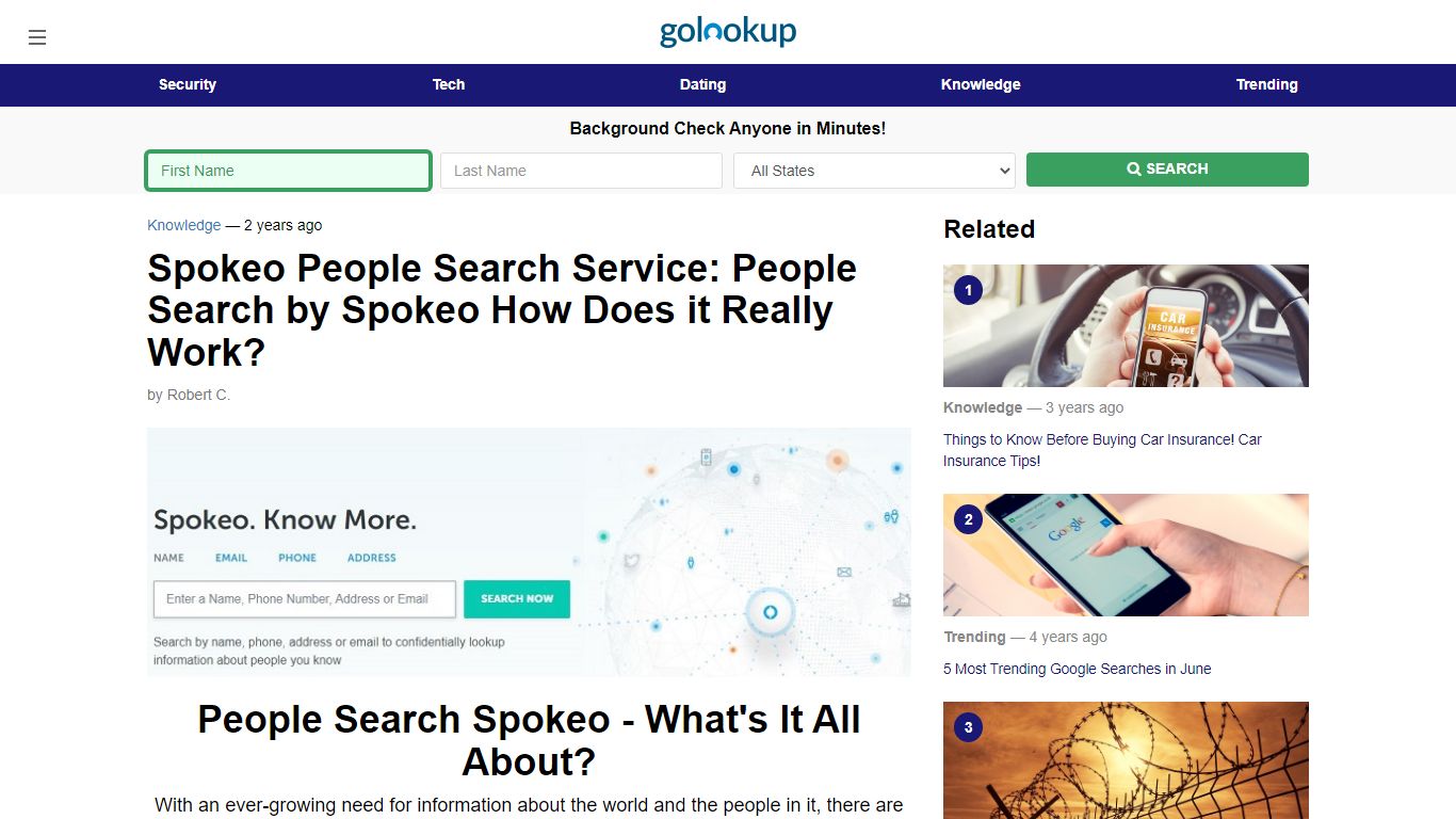 Spokeo People Search, People Search Spokeo - golookup.com